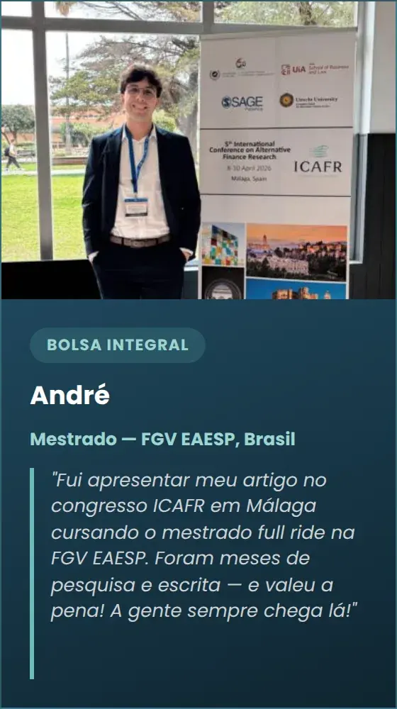 André — Mestrado — FGV EAESP, Brasil