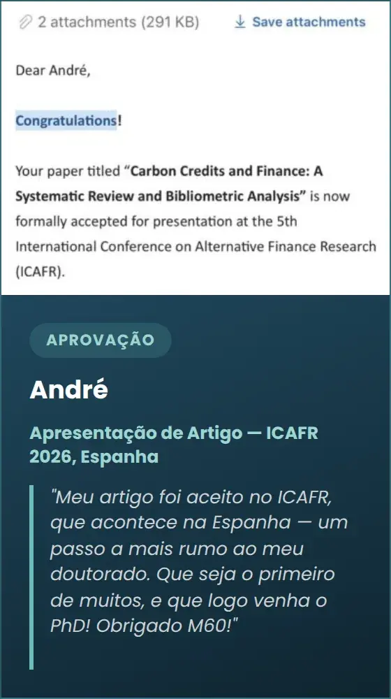 André — Apresentação de Artigo — ICAFR 2026, Espanha